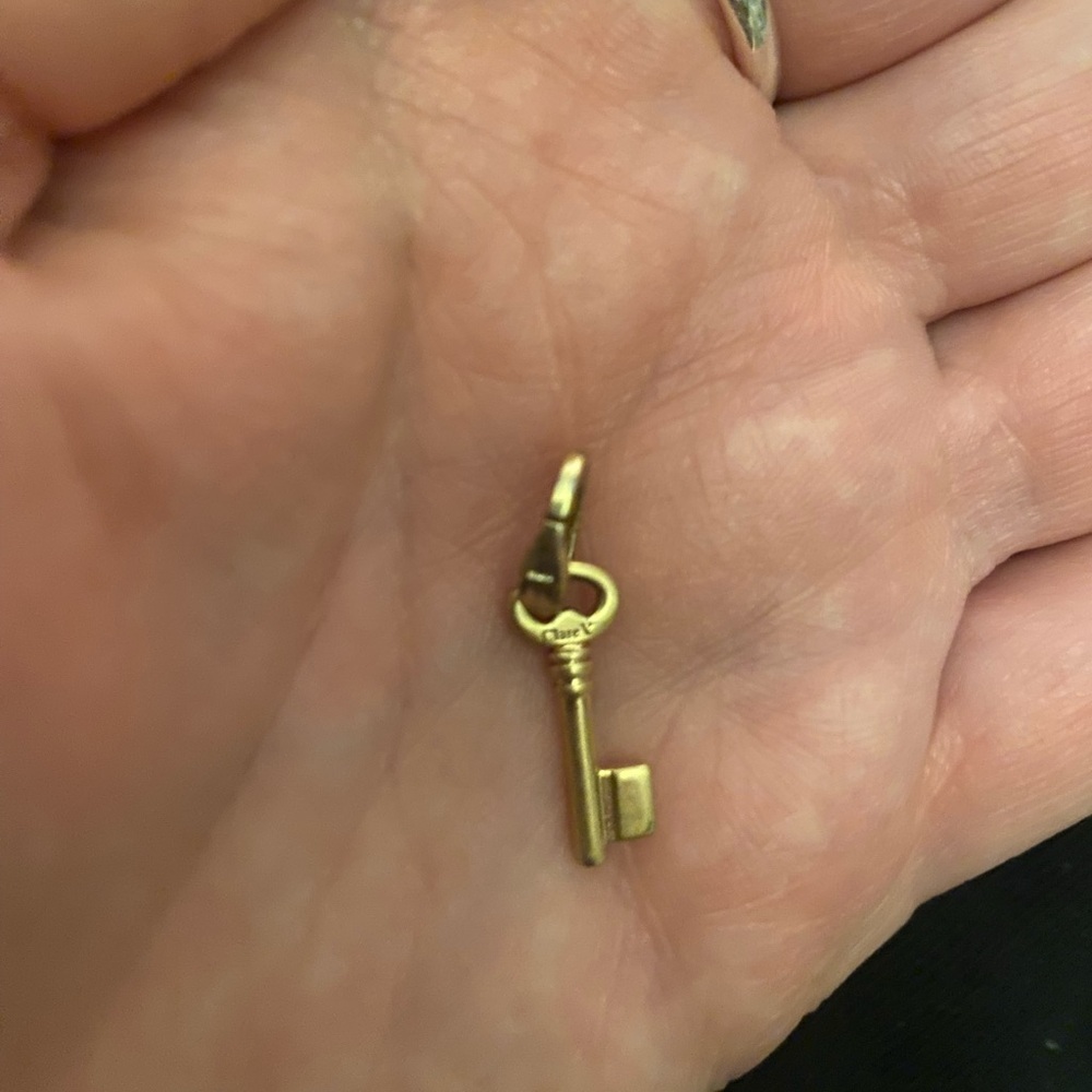 Clare V key charm.